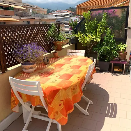 Relax Au Soleil - Avec Grande Terrasse - Proche De La 100 M Et Du Centre Mentone